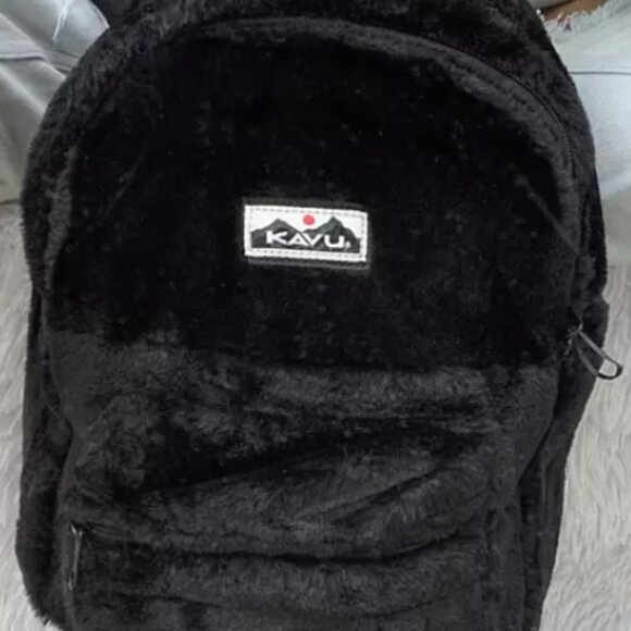 Kavu  Fuzz Cub Velvet Backpack main image 5